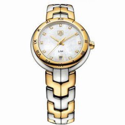 TAG HEUER LINK? WOMEN'S 34MM SAPPHIRE GLASS QUARTZ DATE WATCH WAT1353.BB0962