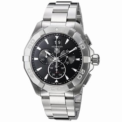 TAG HEUER MEN'S 43MM STEEL BRACELET & CASE QUARTZ WATCH CAY1110.BA0927