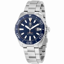 TAG HEUER MEN'S 41MM STEEL BRACELET & CASE AUTOMATIC WATCH WAY211C.BA0928