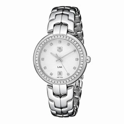 TAG Heuer Women's WAT1316.BA0956 Diamond-Accented Stainless Steel Watch