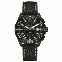 Tag Heuer Aquaracer Black Dial Auotomatic Mens Watch CAY218A.FC6361