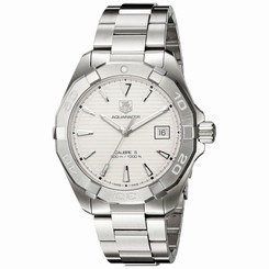 TAG Heuer Men's 'Aquaracer' Swiss Stainless Steel Automatic Watch, Color:Silver-