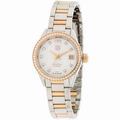 TAG HEUER WOMEN'S TWO TONE STEEL BRACELET AUTOMATIC WATCH WAR2453.BD0772