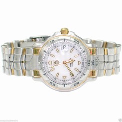 Tag Heuer Professional WH1151-K1 200M Stainless & 18K Gold Men's Watch Pre-Owned