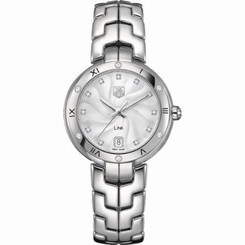 TAG Heuer Women's WAT1312.BA0956 Link Analog Display Swiss Quartz Silver Watch