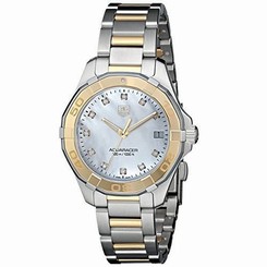 TAG Heuer Women's WAY1351.BD0917 Aquaracer Analog Display Quartz Two Tone Watch