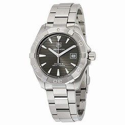 Tag Heuer Aquaracer Automatic Anthracite Dial Stainless Steel Mens Watch WAY2113