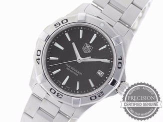 TAG HEUER AQUARACER WAP1110 QUARTZ BLACK DIAL DIVER 300M WAP1110.BA0831 7612533051683