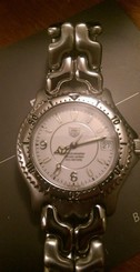Tag Heuer SEL Auto Chronometer, Brushed and Polished Stainless, Like New In Box