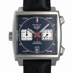Tag Heuer CAW211P.FC6356 Mens Blue Dial Analog Automatic Watch