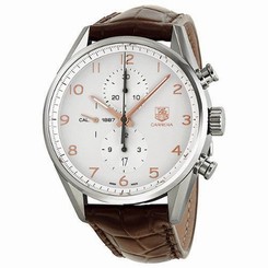 TAG Heuer Men's CAR2012.FC6236 Carrera Analog Display Swiss Automatic Brown Watc