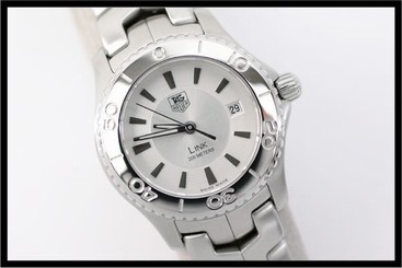 Pre-Owned Tag Heuer Link All SS Silver Dial Women's Quartz Wristwatch WJ1310,MR
