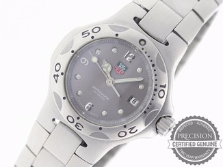 TAG HEUER KIRIUM PROFESSIONAL WL1311 GREY DIAL QUARTZ 28MM WL1311.BA0708