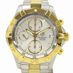 Pre-Owned Tag Heuer Aquaracer Chrono SS/GP Men's Automatic Wristwatch CAF2120,MR