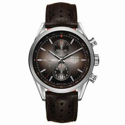 CAR2112.FC6267 Tag Heuer Carrera 300 SLR Brown Dial Chronograph Mens Watch CAR21