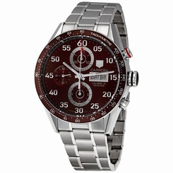 Tag Heuer CV2A12.BA0796 Mens Brown Dial Analog Automatic Watch 845960020947