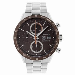 TAG Heuer Men's CV2013.BA0786 Carrera Stainless Steel Automatic Chronograph Watc 683498424147
