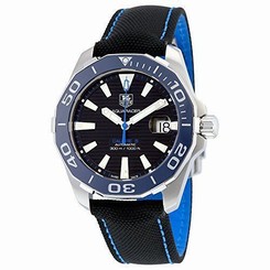TAG Heuer Men's WAY211B.FC6363 Aquaracr Analog Display Swiss Automatic Black Wat
