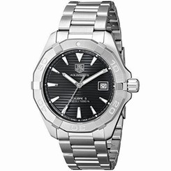 TAG Heuer Men's WAY2110.BA0910 300 Aquaracer Analog Display Swiss Automatic Silv