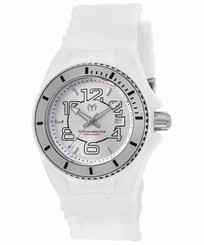 TechnoMarine TM-115124 Women's Cruise Jellyfish White Silicone SS and White