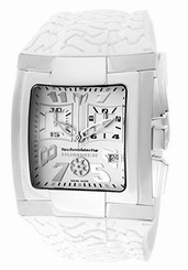 New TechnoMarine Hummer Chronograph White Rubber Strap Watch