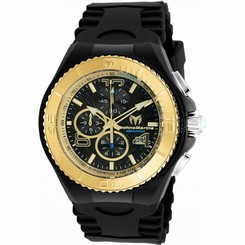 TECHNOMARINE MEN'S CRUISE 46MM SILICONE BAND STEEL CASE QUARTZ WATCH TM-115111