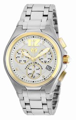 Technomarine Men's TM-215013 Manta Neo Classic Quartz Silver Dial Watch
