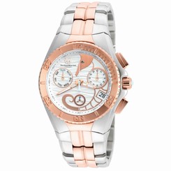 Mens Ladies TechnoMarine Cruise Dream Rose Stainless Chronograph Watch TM-115094