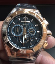 Technomarine TM115034 NEW 2016 COLLECTION Ladies Cruise Star Rose Gold & Black