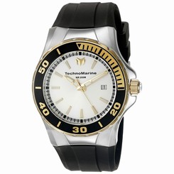 Technomarine Men's TM-215055 Sea Manta Analog Display Swiss Quartz Black Watch