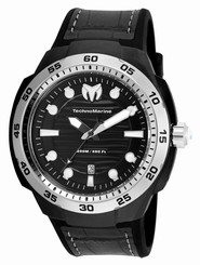 Technomarine Men's TM-515006 Sun Reef Quartz Black Dial Watch