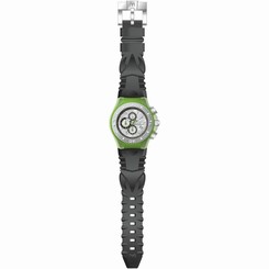 TECHNOMARINE MEN'S TECHNOMARINE SILICONE BAND STEEL CASE QUARTZ WATCH 115193