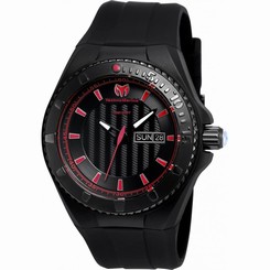 TECHNOMARINE MEN'S CRUISE 45MM SILICONE BAND STEEL CASE QUARTZ WATCH TM-115167