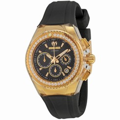 TECHNOMARINE WOMEN'S CRUISE ORIGINAL STAR 36MM BLACK QUARTZ WATCH TM-111008