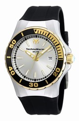 Technomarine Men's TM-215055 Sea Manta Quartz Silver Dial Watch