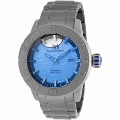 TECHNOMARINE MEN'S REEF 48MM GREY TITANIUM BRACELET AUTOMATIC WATCH TM-516002
