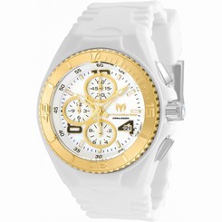 TECHNOMARINE WOMEN'S CRUISE 40MM WHITE SILICONE BAND QUARTZ WATCH TM-115294