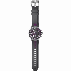 TECHNOMARINE MEN'S TECHNOMARINE BLACK SILICONE BAND SWISS QUARTZ WATCH 515017
