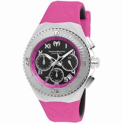 TECHNOMARINE MEN'S MANTA 40MM SILICONE BAND STEEL CASE QUARTZ WATCH TM-215076