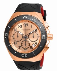 Technomarine TM-215065 Men's Ocean Manta Collection 48mm Rose Gold Dial Watch