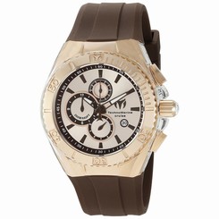 Technomarine Men's TM-115217 Cruise Star Analog Display Quartz Brown Watch