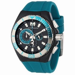 TechnoMarine Men's 112010 Cruise Locker Nylon Strap with Key Ring Watch