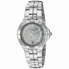 Technomarine Women's 'Sea Pearl' Swiss Quartz Stainless Steel Casual Watch, Colo