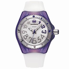 Technomarine 110056 Womens Silver Dial Quartz Watch with Silicone Strap