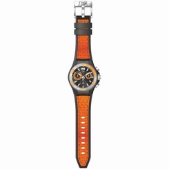 TECHNOMARINE MEN'S TECHNOMARINE SILICONE BAND STEEL CASE QUARTZ WATCH 115178