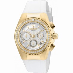 TECHNOMARINE WOMEN'S CRUISE DIAMOND 34MM SILICONE BAND QUARTZ WATCH TM-115233
