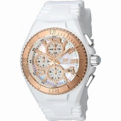 TECHNOMARINE WOMEN'S CRUISE DIAMOND 40MM SILICONE BAND QUARTZ WATCH TM-115279