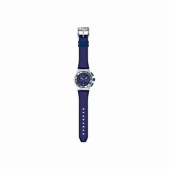TECHNOMARINE UNISEX 40MM SILICONE BAND STEEL CASE SWISS QUARTZ WATCH 115021