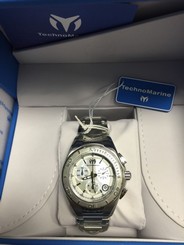 Technomarine TM-215030 Women's Steel Manta Mother of Pearl Dial Swiss Watch