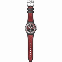 TECHNOMARINE MEN'S TECHNOMARINE SILICONE BAND STEEL CASE QUARTZ WATCH 115179